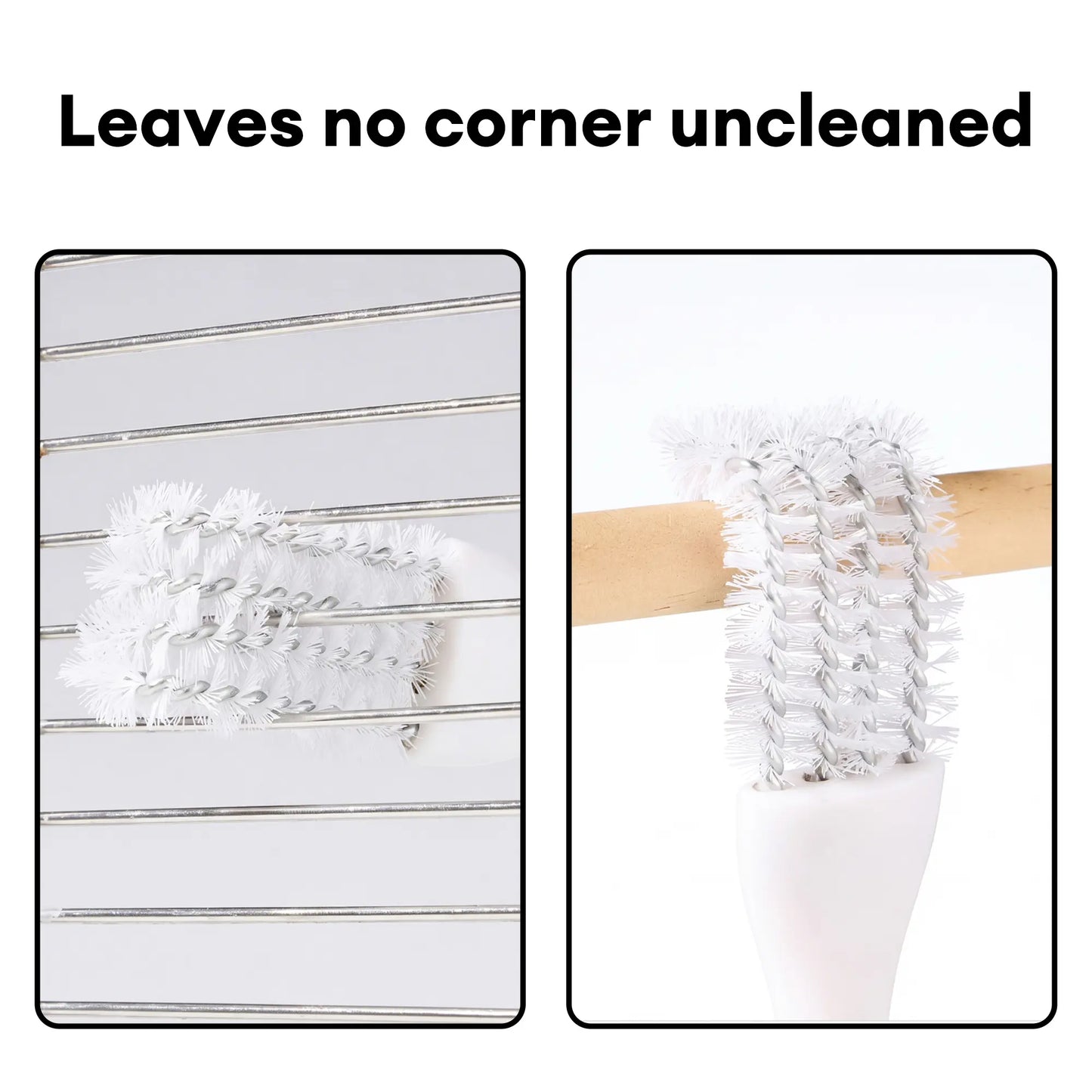Bucatstate All-In-1 Bird Cage Cleaning Kit - Angled Brush, Poop Scraper for Parrot Cages & Accessories, All-In-One Tiktokshopspringglowup